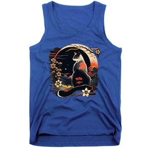 Kawaii Cat Anime Japanese Retro Tank Top