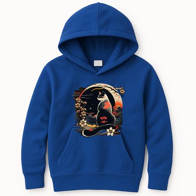 Kawaii Cat Anime Japanese Retro Kids Hoodie