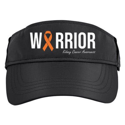 Kidney Cancer Awareness Orange Ribbon Adult Drive Performance Visor