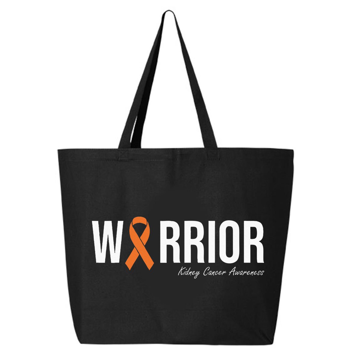 Kidney Cancer Awareness Orange Ribbon 25L Jumbo Tote