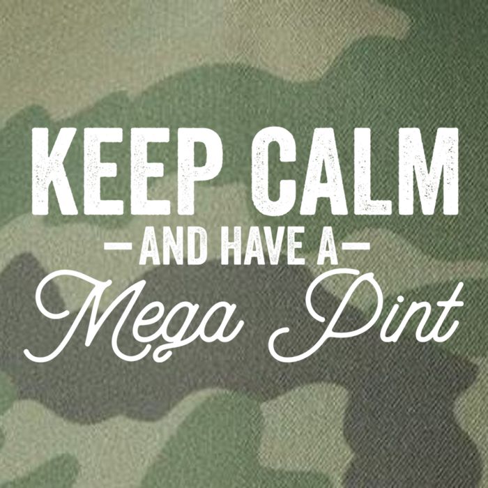 Keep Calm And Have A Mega Pint Gift Legacy Tie Dye Trucker Hat