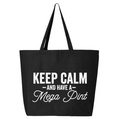 Keep Calm And Have A Mega Pint Gift 25L Jumbo Tote