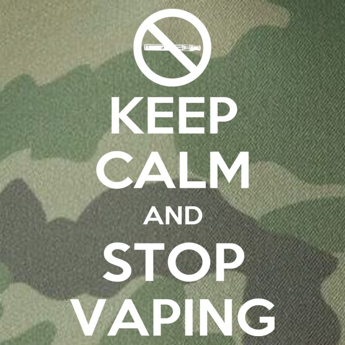 Keep Calm And Stop Vaping Legacy Tie Dye Trucker Hat