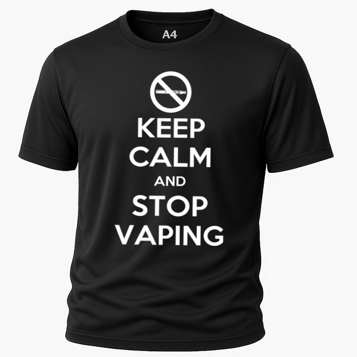 Keep Calm And Stop Vaping Performance Shirt