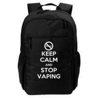 Keep Calm And Stop Vaping Backpack