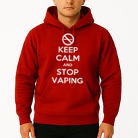 Keep Calm And Stop Vaping Hoodie