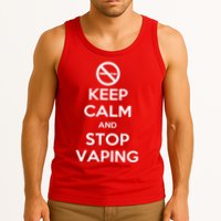 Keep Calm And Stop Vaping Tank Top