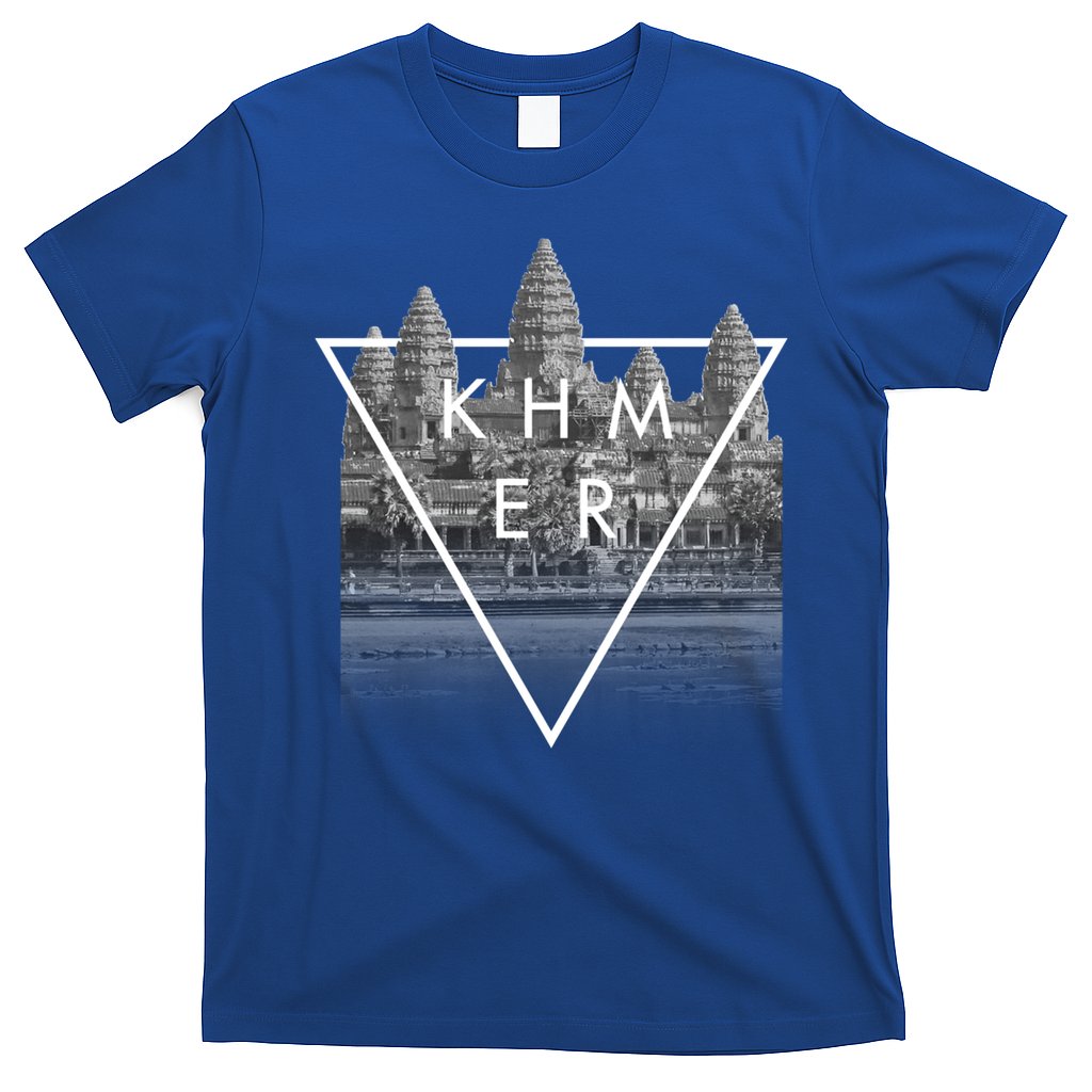 Khmer Cambodian Aesthetic Angkor Wat Gift T-Shirt