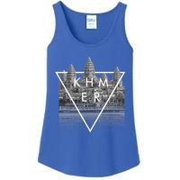 Khmer Cambodian Aesthetic Angkor Wat Gift Ladies Essential Tank