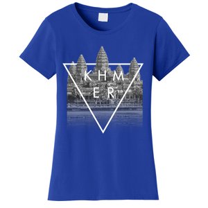 Khmer Cambodian Aesthetic Angkor Wat Gift Women's T-Shirt