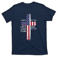 Kneel Cross At The Cross Memorial Day T-Shirt