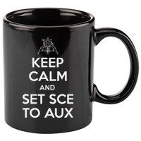 Keep Calm And Set Sce To Aux 11oz C Handle Ceramic Mug
