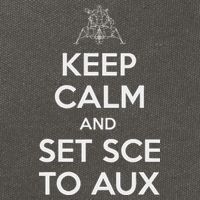 Keep Calm And Set Sce To Aux Cotton Canvas Backpack