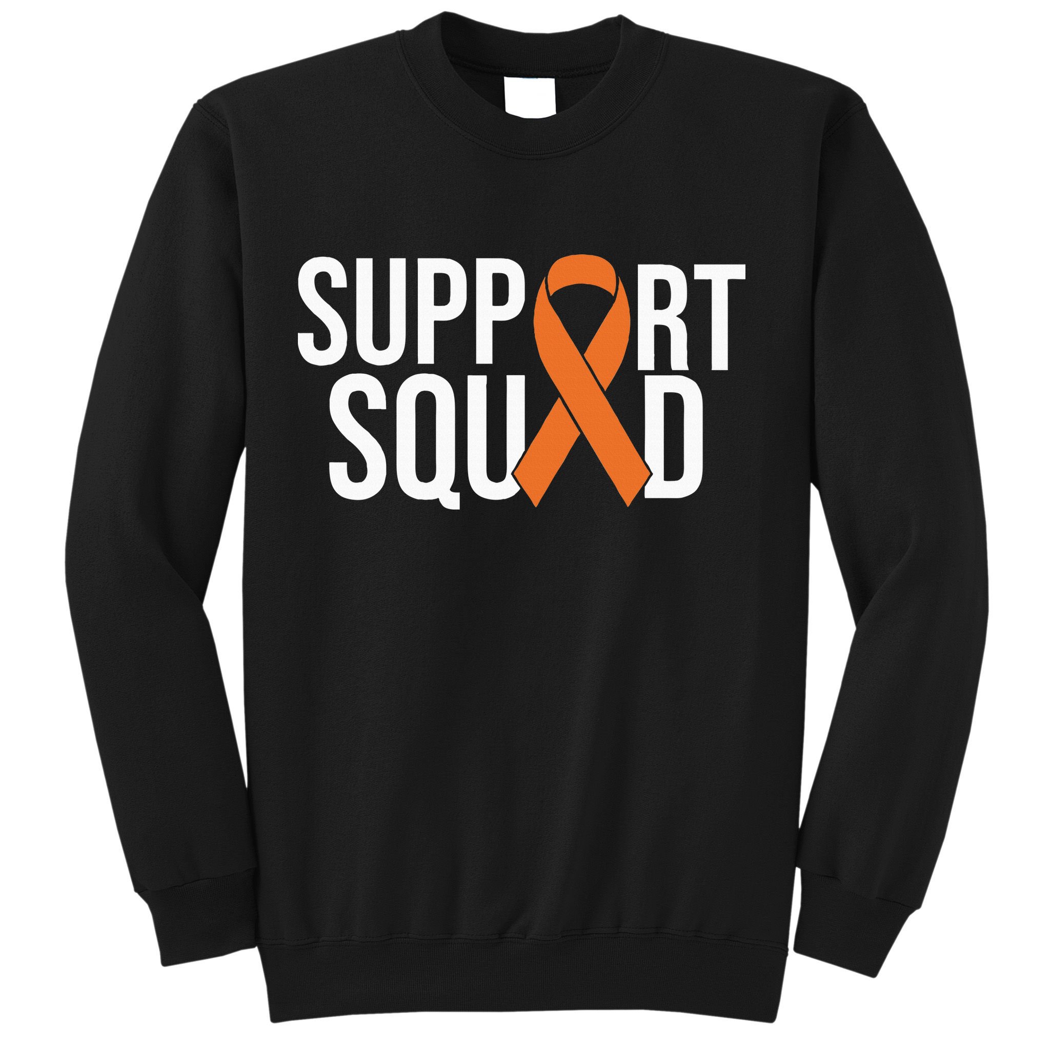 Kidney Cancer Awareness Orange Ribbon Sweatshirt