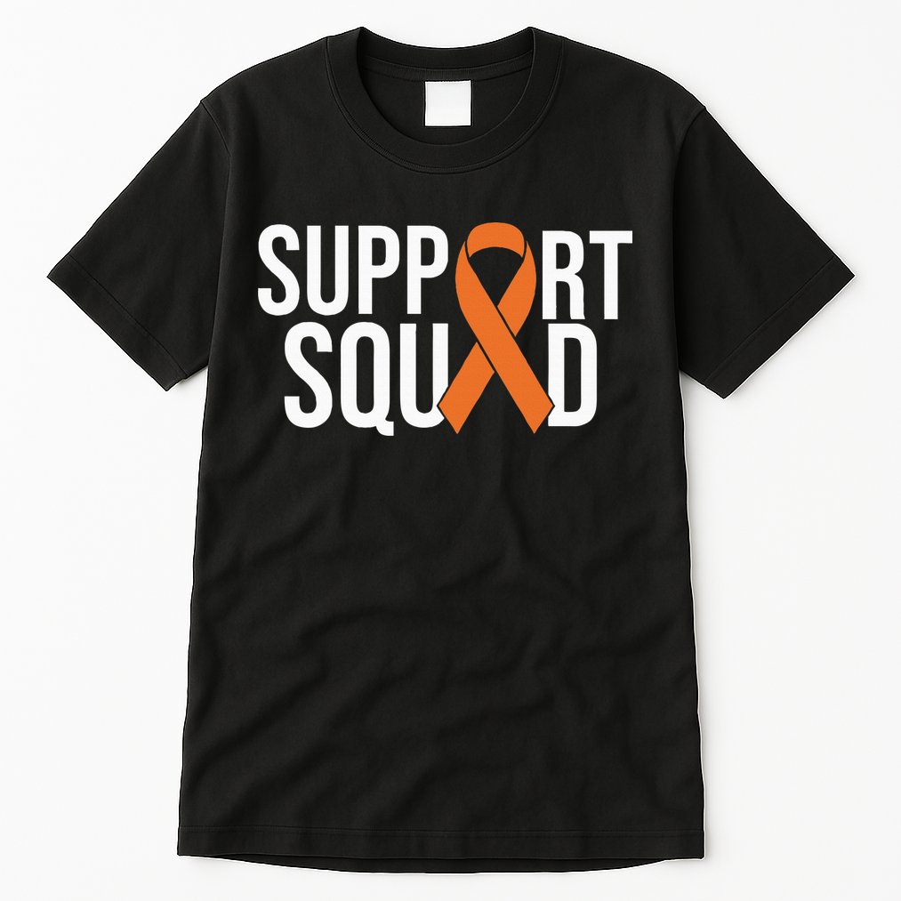 Kidney Cancer Awareness Orange Ribbon Tall T-Shirt