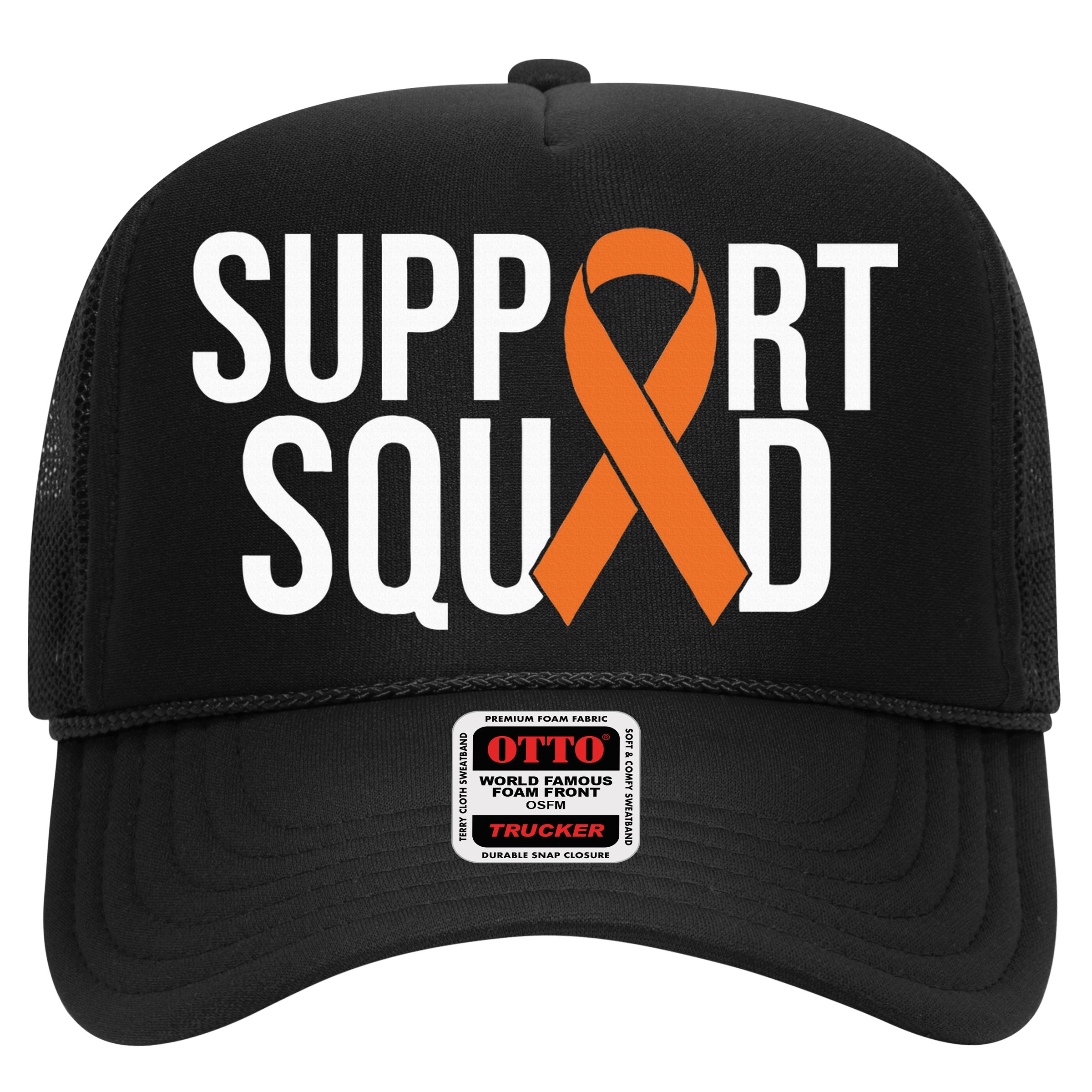 Kidney Cancer Awareness Orange Ribbon Hat