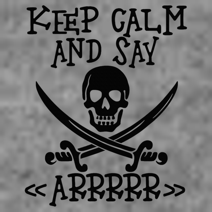 Keep Calm And Say Arrrr Talk Like A Pirate Day Tall Sweatshirt