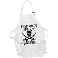Keep Calm And Say Arrrr Talk Like A Pirate Day Apron
