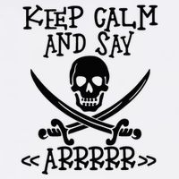 Keep Calm And Say Arrrr Talk Like A Pirate Day Bucket Hat
