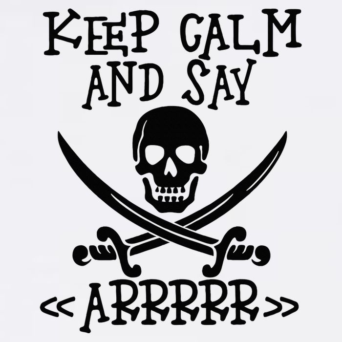 Keep Calm And Say Arrrr Talk Like A Pirate Day Bucket Hat