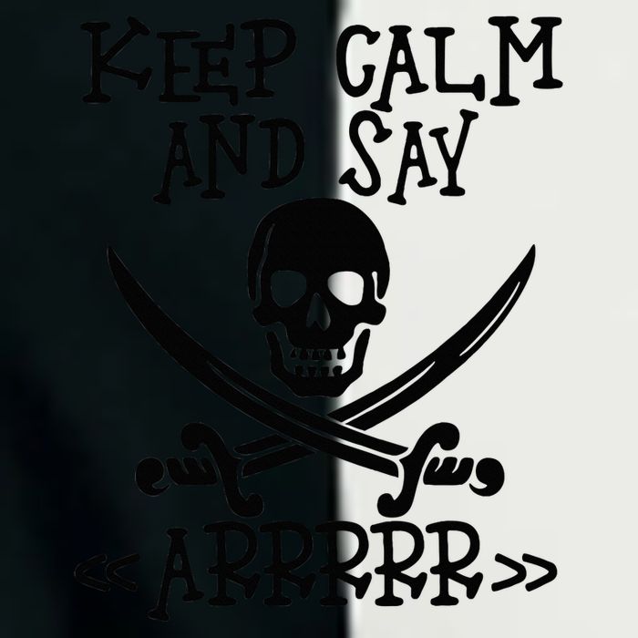 Keep Calm And Say Arrrr Talk Like A Pirate Day Infant Baby Jersey Bodysuit