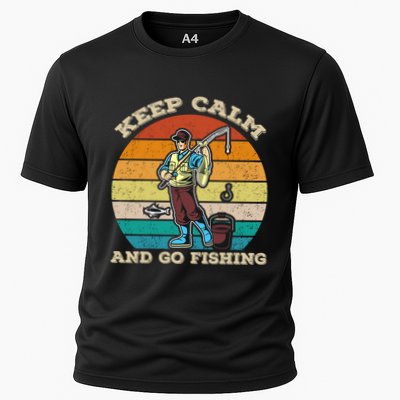 Keep Calm And Go Fishing Performance Shirt