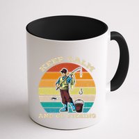Keep Calm And Go Fishing Mug
