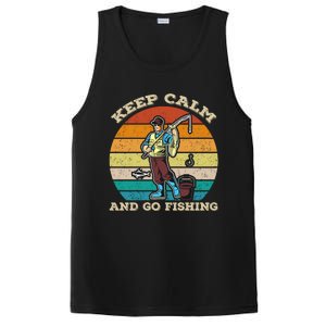 Keep Calm And Go Fishing PosiCharge Competitor Tank