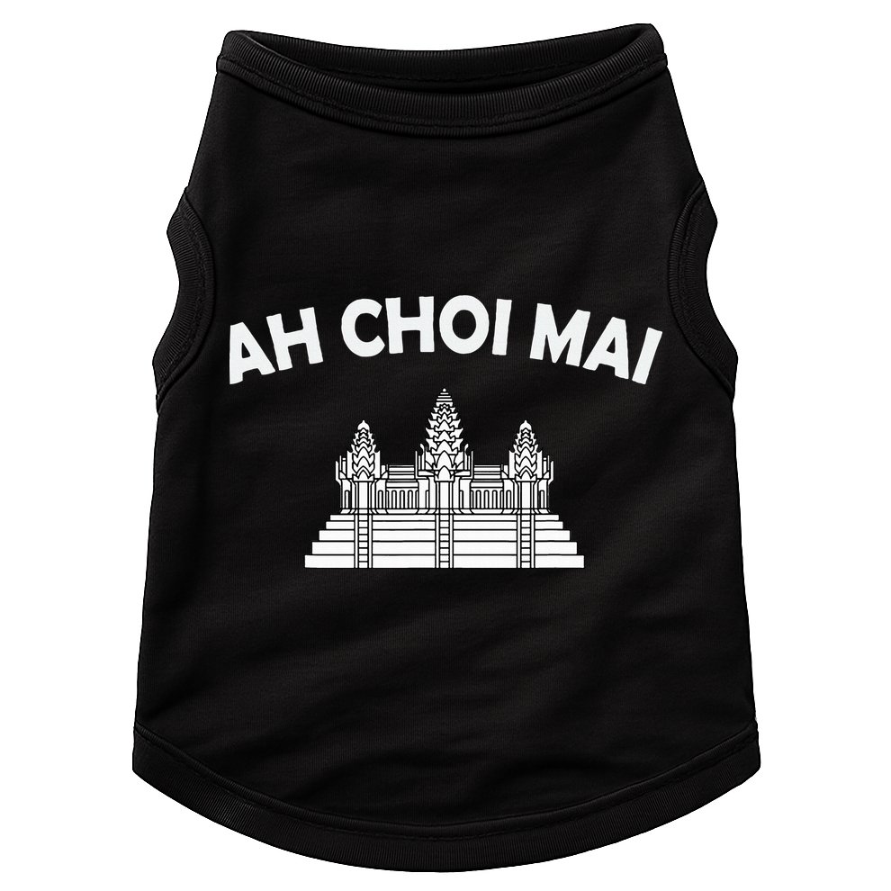 Khmer Cambodian Ah Choi Mai Kingdom Of Cambodia Heritage Doggie Tank