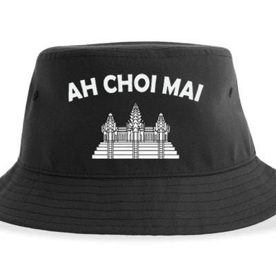 Khmer Cambodian Ah Choi Mai Kingdom Of Cambodia Heritage Sustainable Bucket Hat