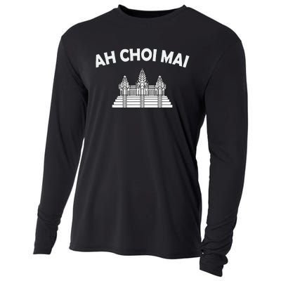 Khmer Cambodian Ah Choi Mai Kingdom Of Cambodia Heritage Cooling Performance Long Sleeve Crew