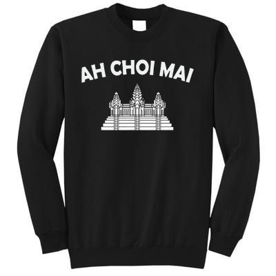 Khmer Cambodian Ah Choi Mai Kingdom Of Cambodia Heritage Tall Sweatshirt