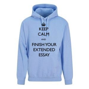 Keep Calm And Finish Your Extended Essay Gift Unisex Surf Hoodie