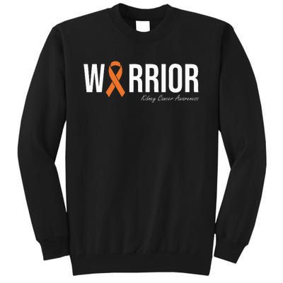 Kidney Cancer Awareness Orange Ribbon Tall Sweatshirt