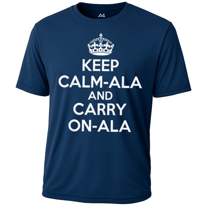 Keep Calm Ala And Carry On Ala Cooling Performance Crew T-Shirt