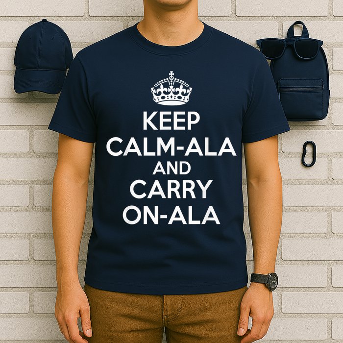Keep Calm Ala And Carry On Ala T-Shirt