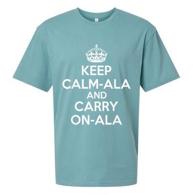 Keep Calm Ala And Carry On Ala Sueded Cloud Jersey T-Shirt