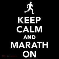 Keep Calm And Marathon Gift Impact Tech Backpack