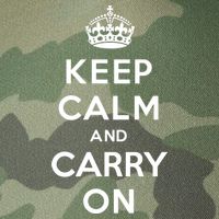 Keep Calm And Carry On Legacy Tie Dye Trucker Hat