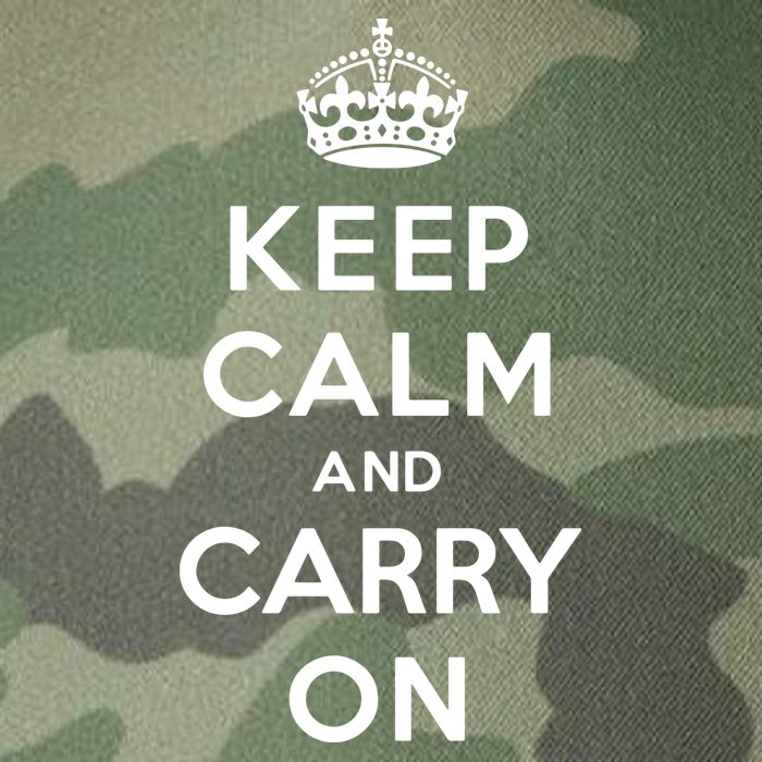 Keep Calm And Carry On Legacy Tie Dye Trucker Hat