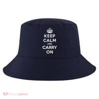 Keep Calm And Carry On Cool Comfort Performance Bucket Hat