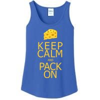 Keep Calm And Pack On Gift Ladies Essential Tank