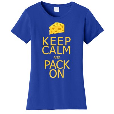 Keep Calm And Pack On Gift Women's T-Shirt