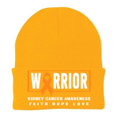 Kidney Cancer Awareness Gift Great Gift Ney Cancer Warrior Gift Knit Cap Winter Beanie