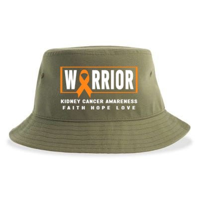 Kidney Cancer Awareness Gift Great Gift Ney Cancer Warrior Gift Sustainable Bucket Hat