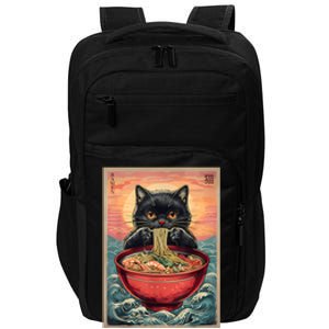 Kawaii Cat Anime Cat Ramen Graphic Japanese Impact Tech Backpack