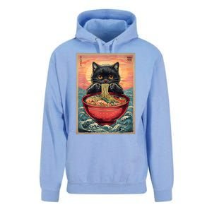 Kawaii Cat Anime Cat Ramen Graphic Japanese Unisex Surf Hoodie