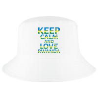 Keep Calm And Love Rwanda Cool Comfort Performance Bucket Hat