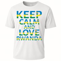 Keep Calm And Love Rwanda Cooling Performance Crew T-Shirt