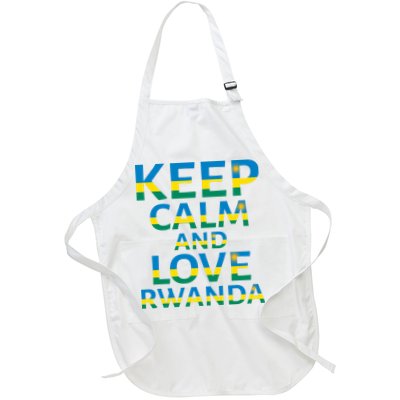 Keep Calm And Love Rwanda Apron